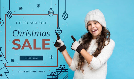 Free Seasonal Sales Offers Mock-Up Psd