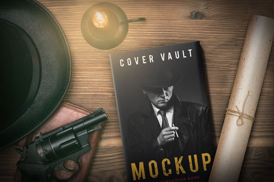 Free Secret Agent Detective 5 X 8 Book Mockup
