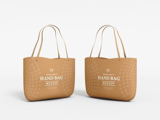 Free Shopping Bag Branding Mockup Psd