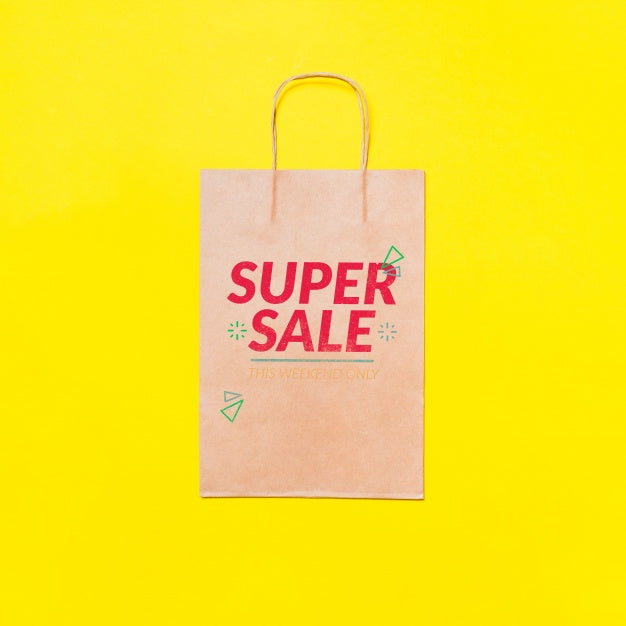 Free Shopping Bag Mockup Psd