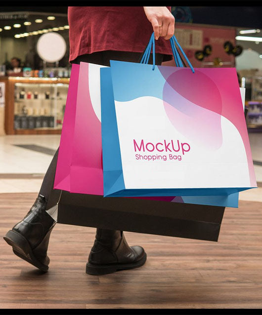 Free Shopping Bag Mockups