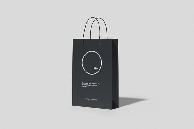 Free Shopping Bag Paper Mockup Psd