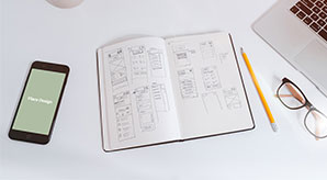 Free Sketchbook & Iphone 7 Mockup Psd For Ui Designers