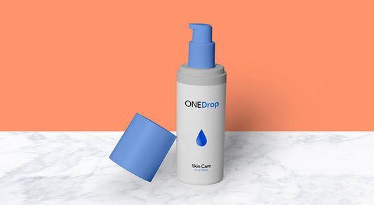 Free Skin Care Cream Plastic Opaque Bottle Mockup Psd