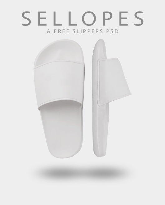 Free Slippers Mockup Psd Template