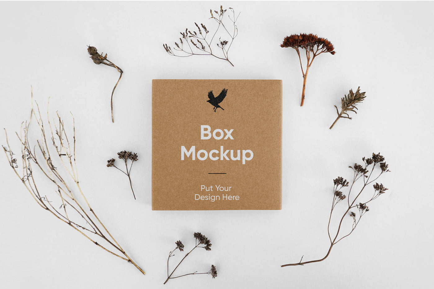 Free Small Box Psd Mockup