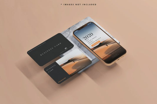 Free Smart Phone And Tablet With Business Cards Mockups Psd