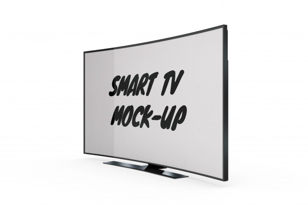 Free Smart Tv Mock-Up Isolated Psd