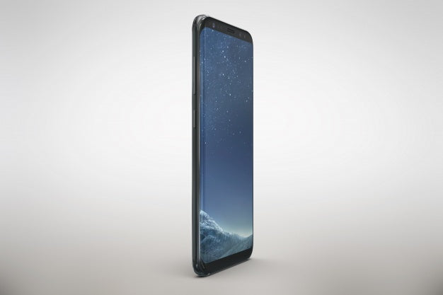 Free Smartphone Mock Up Lateral View Psd