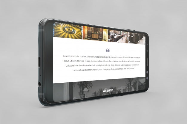 Free Smartphone Mockup Psd