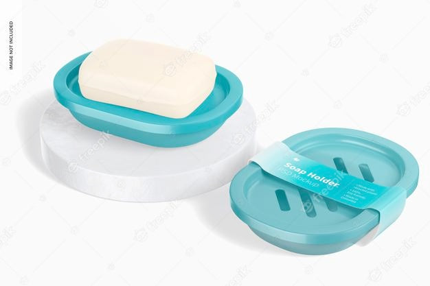 Free Soap Holders Mockup, Perspective View Psd