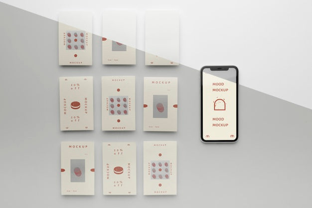 Free Social Media Stories And Smartphone Mock-Up Psd