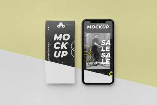 Free Social Media Stories And Smartphone Mock-Up Psd