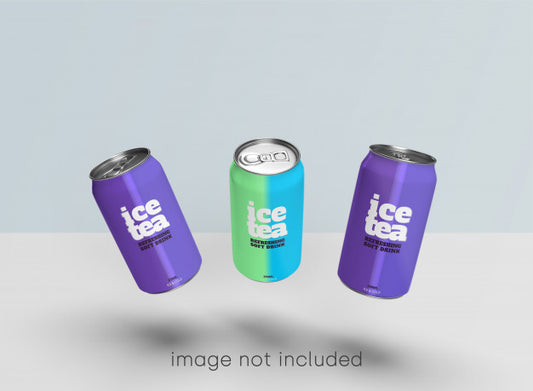 Free Soda Can Mockup Psd Collection Psd