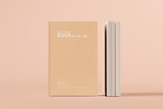 Free Soft Cover Book Mockup Scene Psd – CreativeBooster