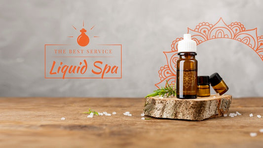 Free Spa Massage With Natural Products Psd
