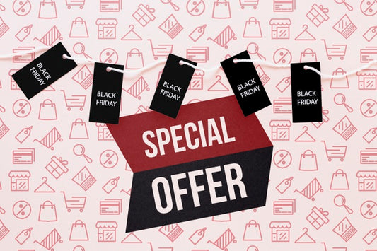 Free Special Offers Campaign On Black Friday Psd