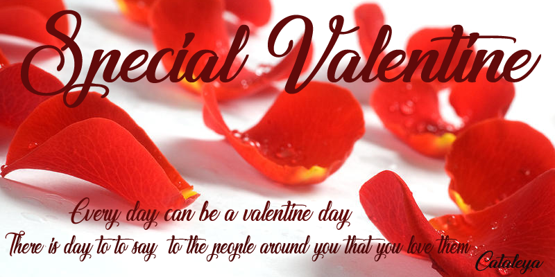 Free Special Valentine Font