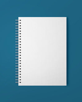 Free Spiral Notebook – Psd Mockup