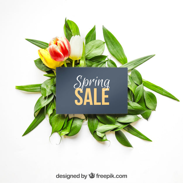 Free Spring Mockup With Black Card Psd – CreativeBooster