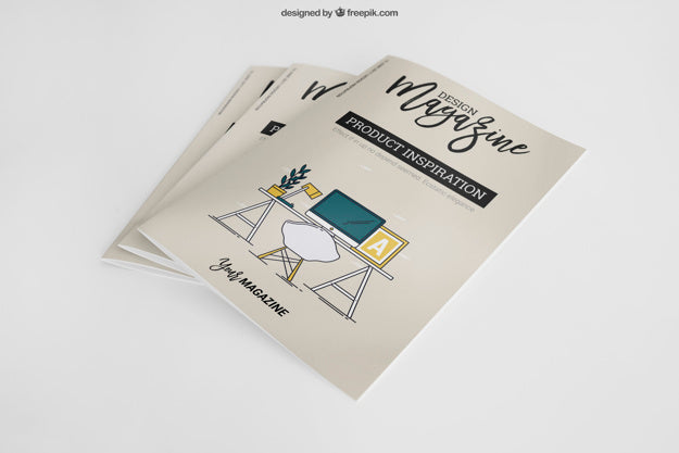 Free Stacked Flyer Mockup Psd