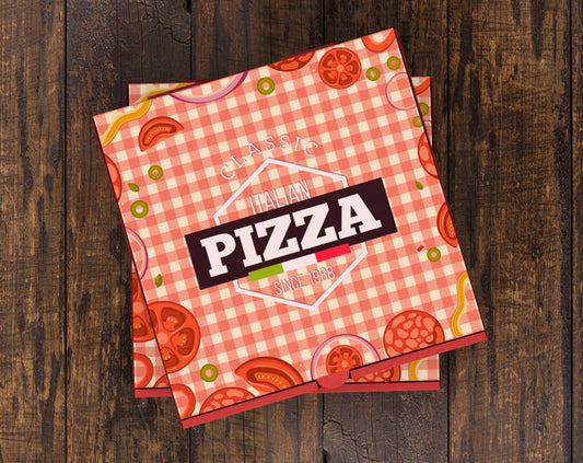 Free Stacked Pizza Boxes Mockup Psd