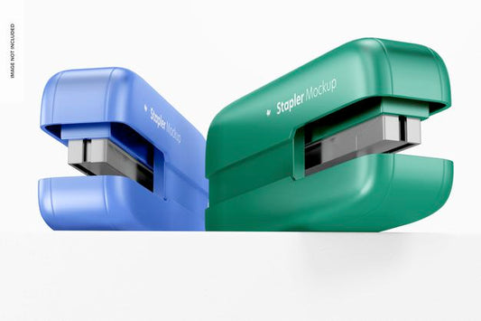 Free Staplers Mockup Psd