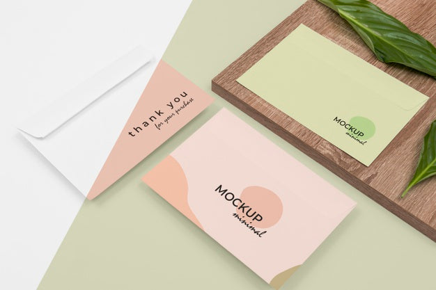 Free Stationery And Plant Assortment Psd