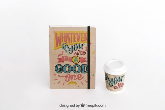 Free Stationery Cardboard Concept Psd
