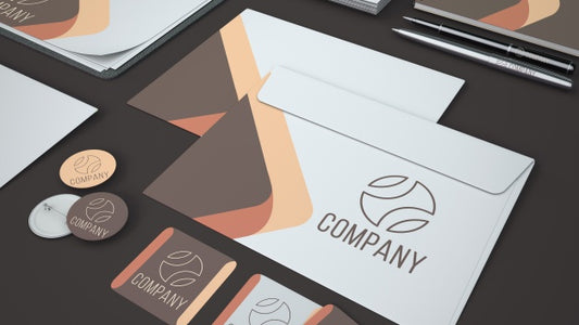 Free Stationery Showroom Concept Psd