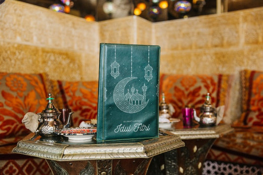 Free Still Life Of Menu Mockup In Arab Restaurant Psd