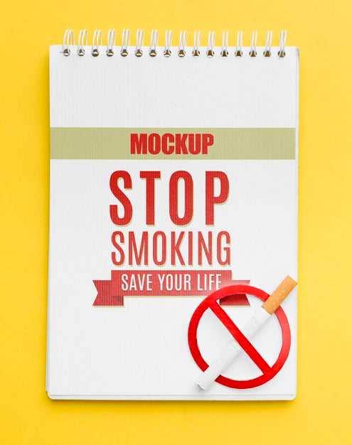 Free Stop Smocking Concept Mock-Up Psd