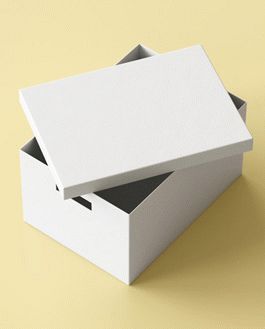 Free Storage Box Mockup