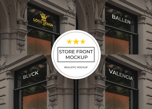Free Store Front Mockups