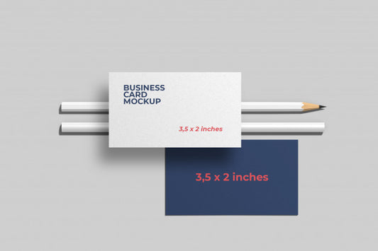 Free Stylish Business Card Mockup Psd