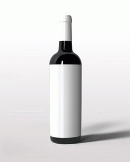 Free Stylish Wine Bottle Mockup