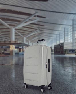 Free Suitcase – Psd Mockup