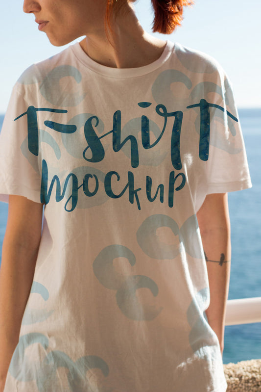 Free T-Shirt Mockup Design Psd