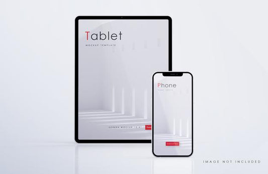 Free Tablet And Smartphone Mockup Psd