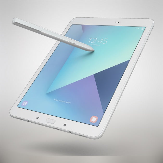 Free Tablet Mock Up Design Psd