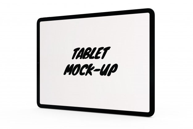 Free Tablet Mock-Up Isolated Psd