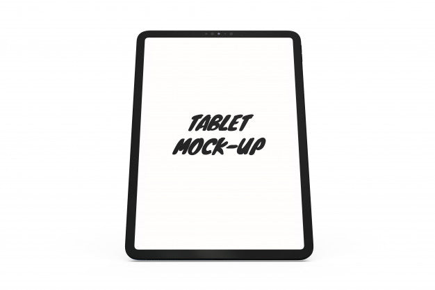 Free Tablet Mock-Up Isolated Psd