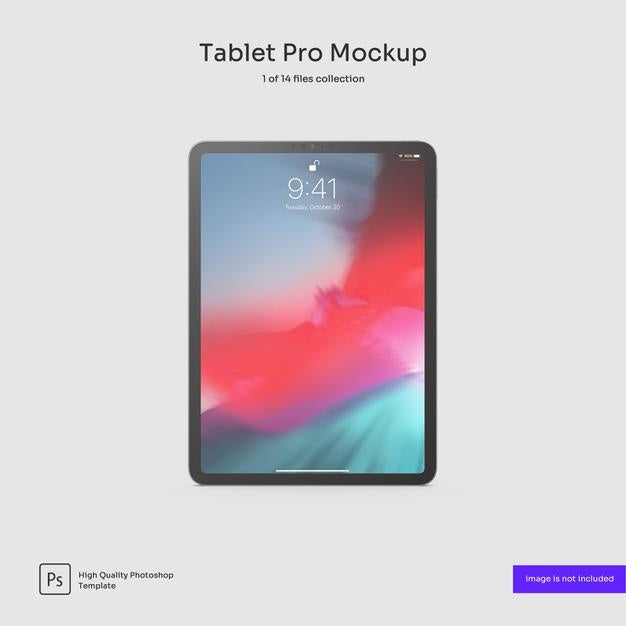 Free Tablet Pro Mockup Psd