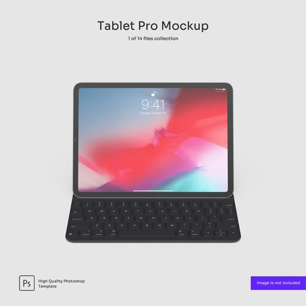 Free Tablet Pro Mockup Psd