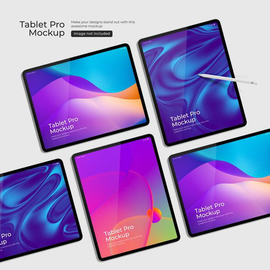 Free Tablet Pro Psd Mockup Psd