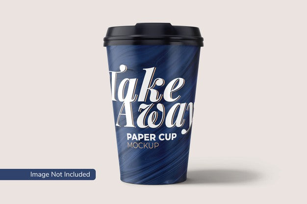 Free Take Away Paper Cup Mockup Psd