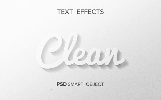 Free Text Effect Emboss Smart Object Psd