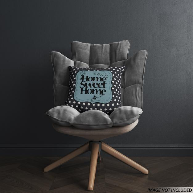 Free Throw Pillow Mockup Psd CreativeBooster