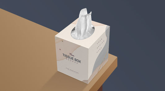 Free Tissue Box Mockup Psd