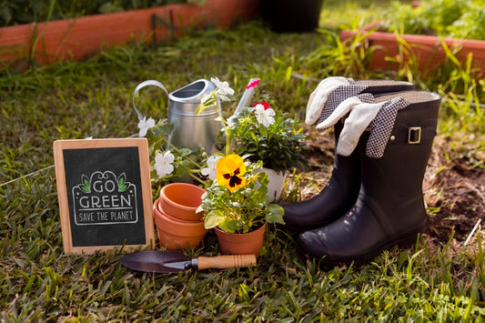 Free Tools For Gardening Mock-Up Psd